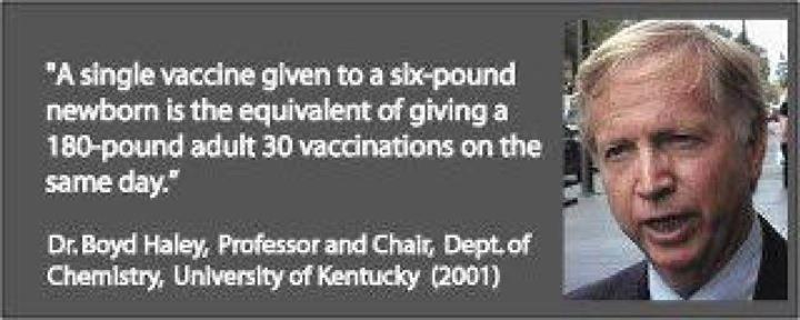 is vaccination protecting the child?