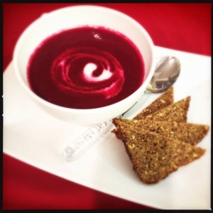 Autumn Detox Red Velvet Beetroot Soup Recipe